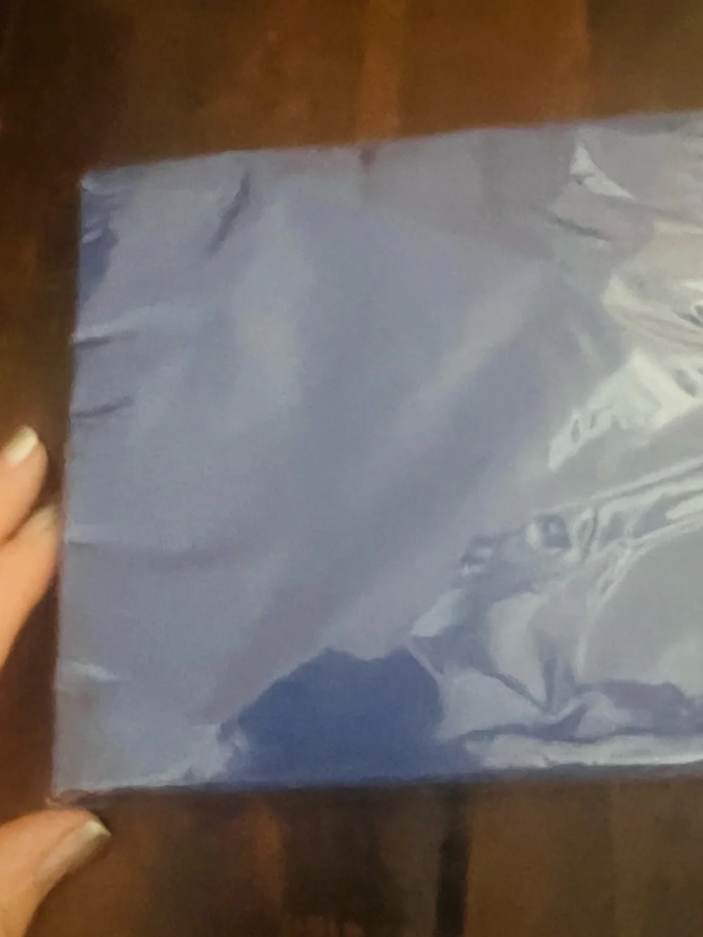 Blue luncheon napkins- pack of 20. 4 sets. 80 total.